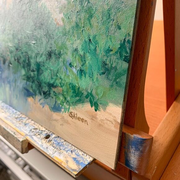 Original Oil Painting Landscape Arch National Park Southwest Art 11x14 Signed - Picture 3 of 6